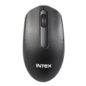 Intex Amaze + Wireless Optical Mouse  (2.4GHz Wireless, Black)